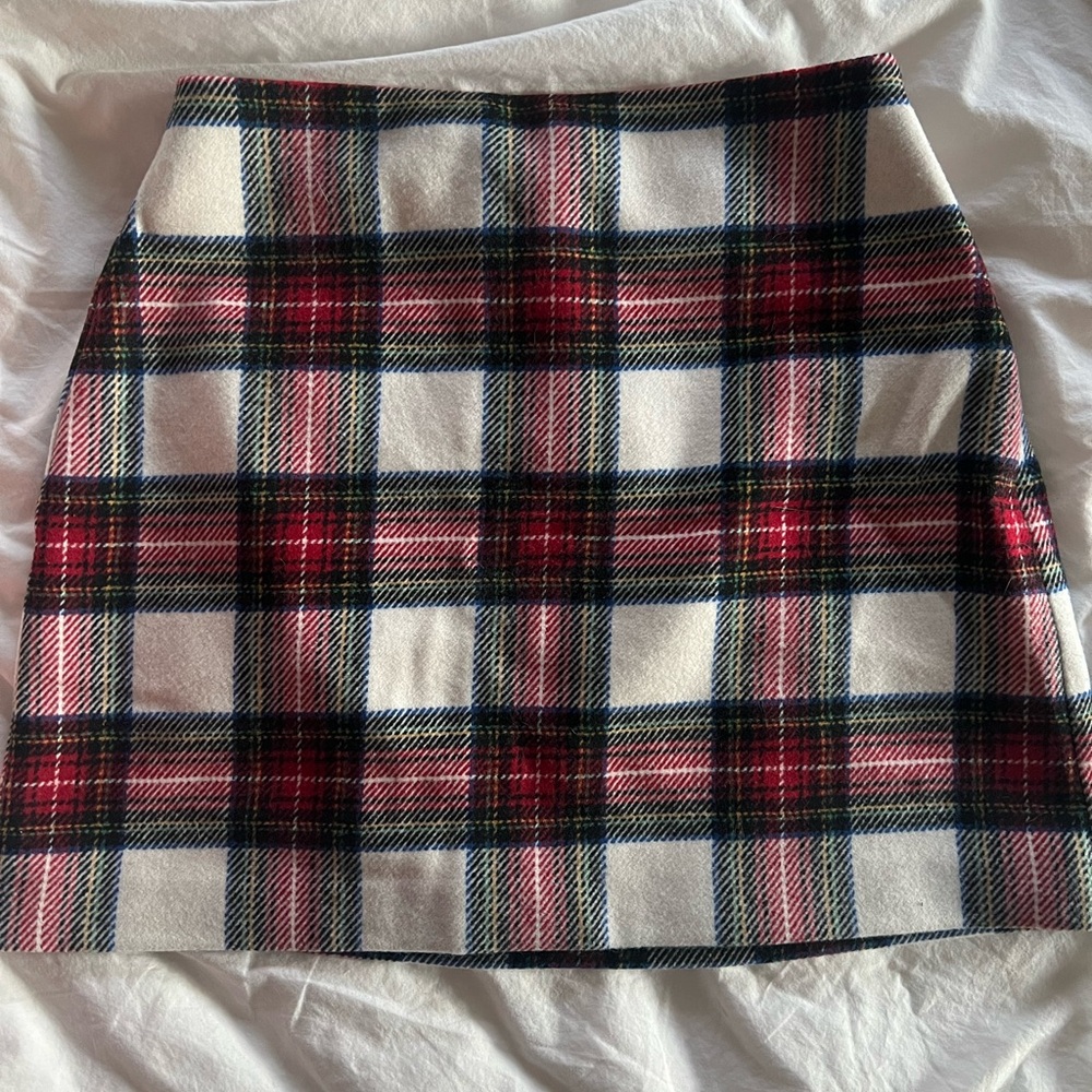 Abercrombie plaid mini skirt